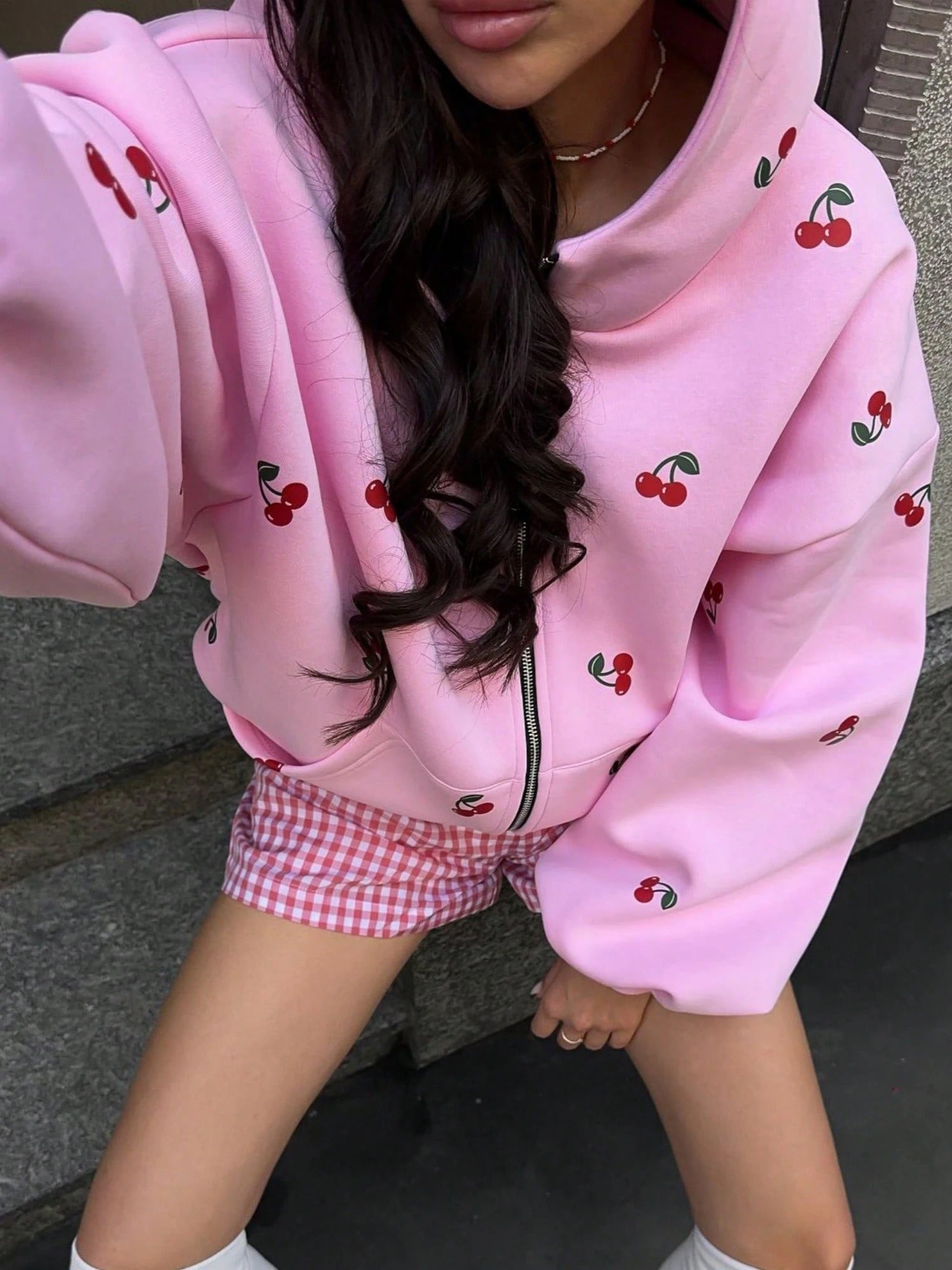 Pocket Hooded Jacket For Autumn And Winter Clothes