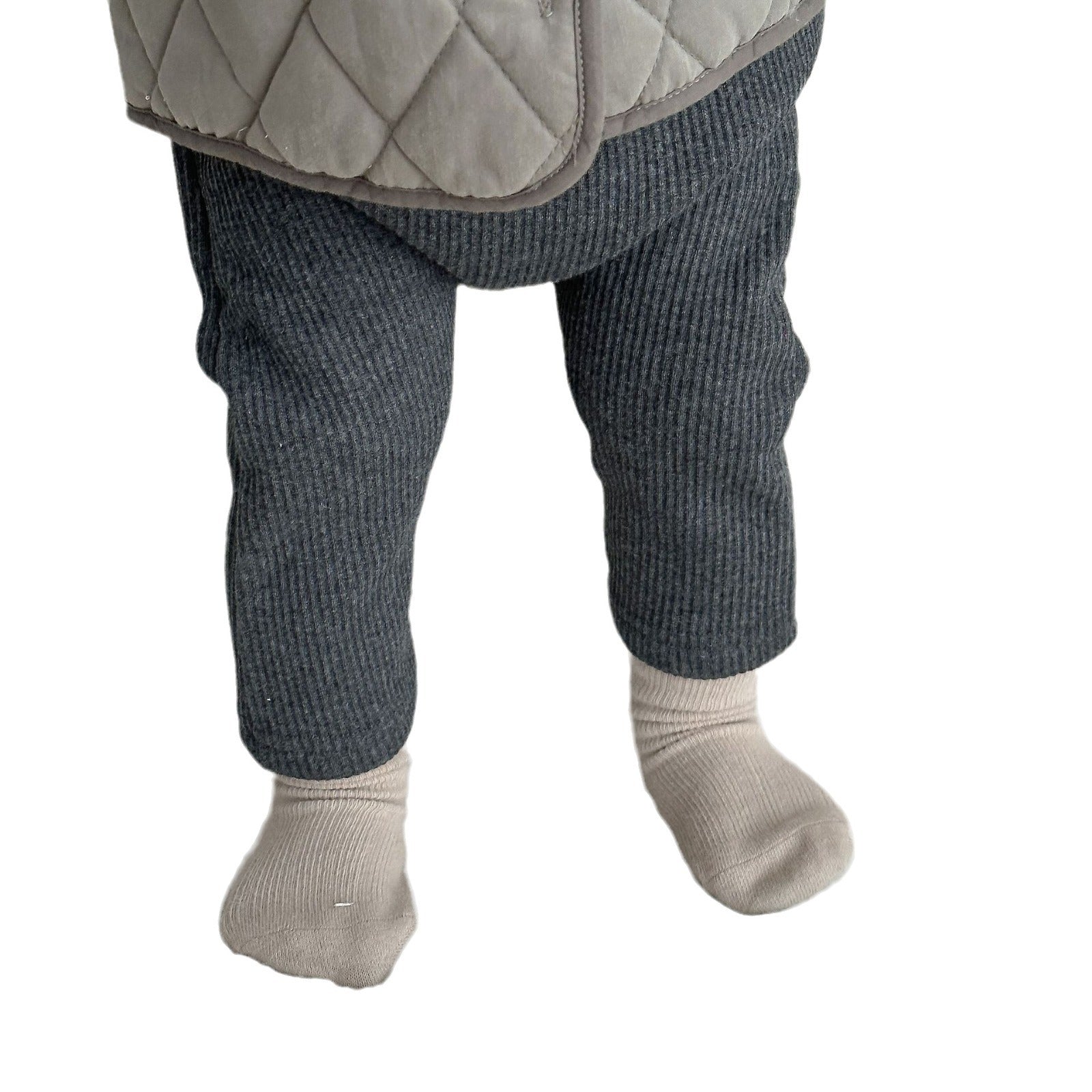 Clothes For Babies Autumn Winter Cotton-padded Coat Fleece-lined Undershirt Coat