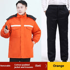 Winter Work Clothes Cotton-padded Coat For Men