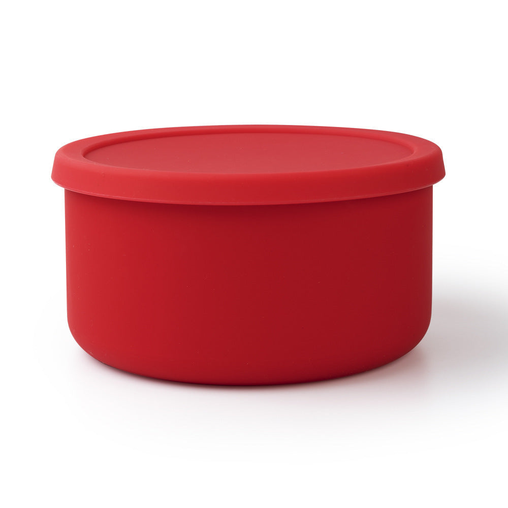 Microwaveable Foldable Silicone Sealed Lunch Box