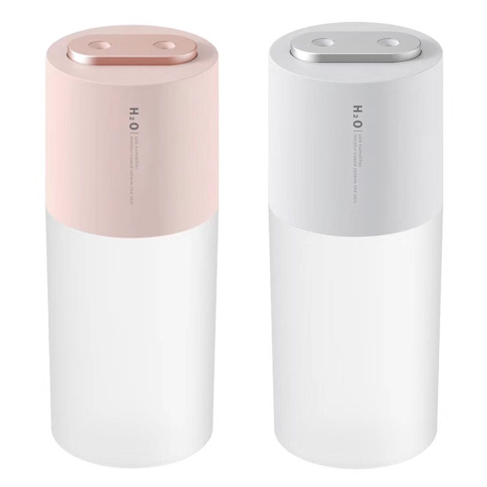 Double nozzle humidifier