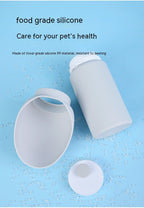 Outdoor Portable Large-capacity Water Cup Silicone Foldable Drinking Water Bottle For Pets