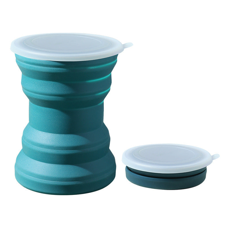 Children's Simple Portable Foldable Silicone Cup