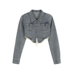 Women's Fashionable Jacket Skirt Two-piece Set