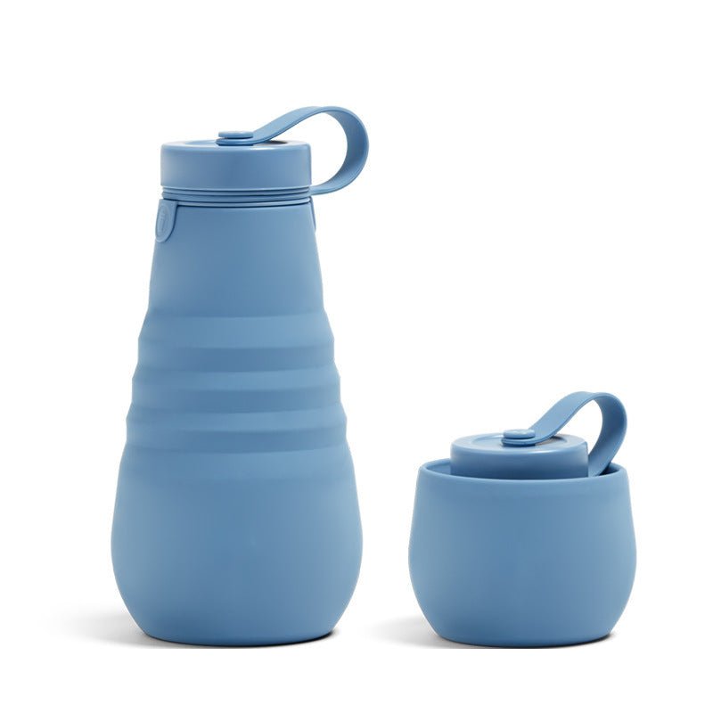Retractable Sports Silicone Foldable Water Cup