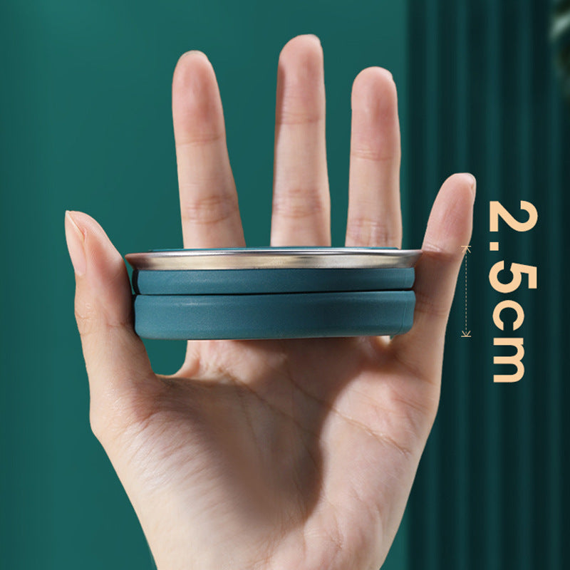 Children's Simple Portable Foldable Silicone Cup