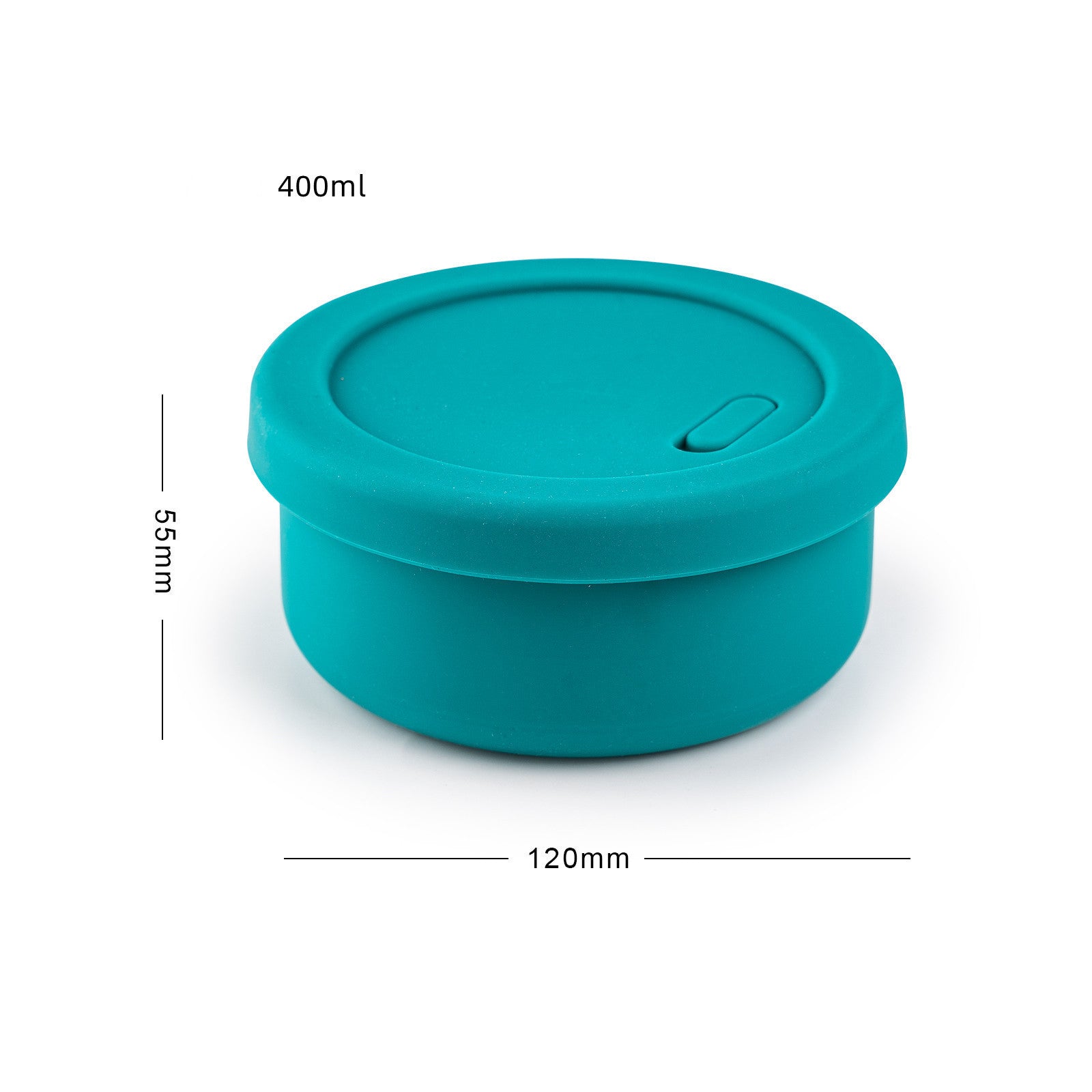 Microwaveable Foldable Silicone Sealed Lunch Box