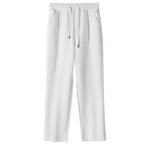Casual Pants Elastic Waist Heavy Loose Track Pants Men's And Women's Casual Straight-leg