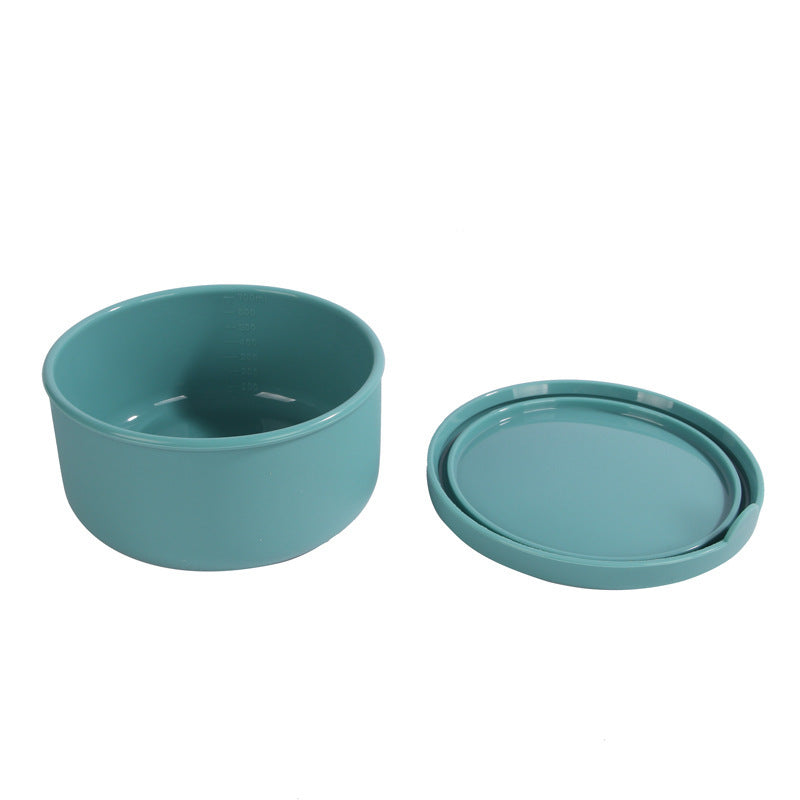 Microwaveable Foldable Silicone Sealed Lunch Box
