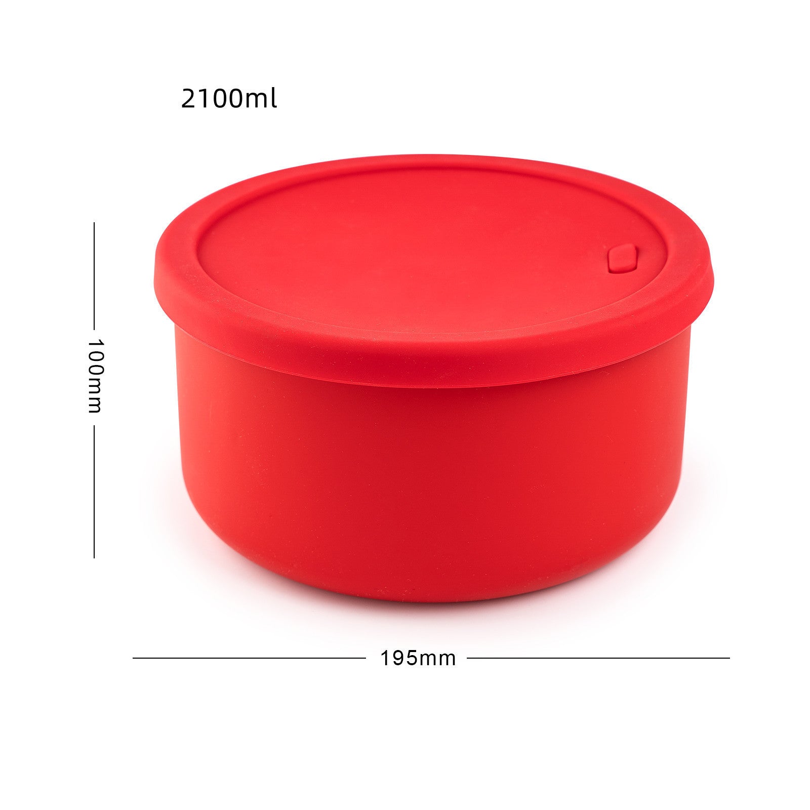 Microwaveable Foldable Silicone Sealed Lunch Box