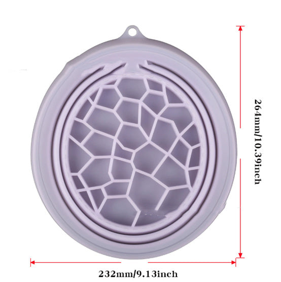 Foldable Portable Ice Cube Mold Ice Baby Home Travel Silicone Basin