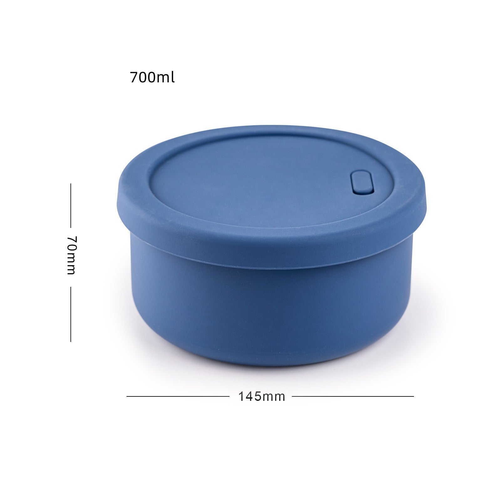Microwaveable Foldable Silicone Sealed Lunch Box