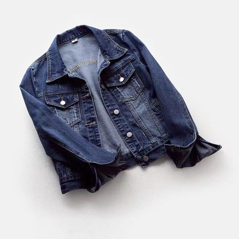 Denim Coat Women's Short Slim Jacket