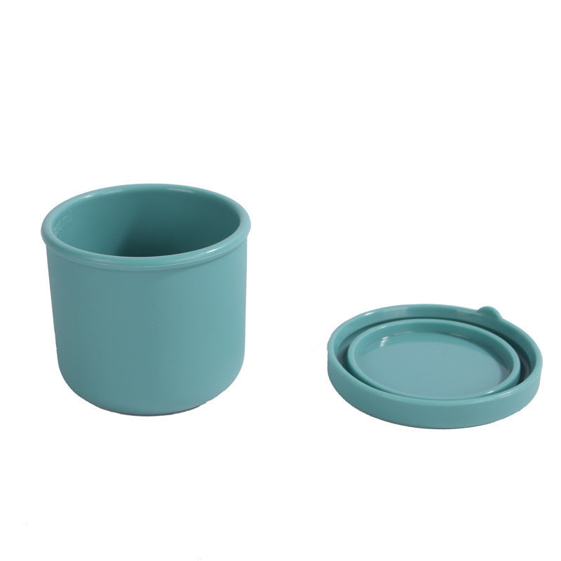 Microwaveable Foldable Silicone Sealed Lunch Box