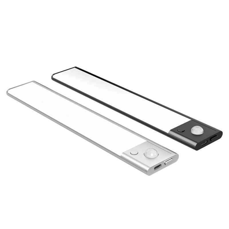 Stair Magnetic Three-color Wireless Led Smart Rechargeable Wardrobe Wine Closet Light Bar