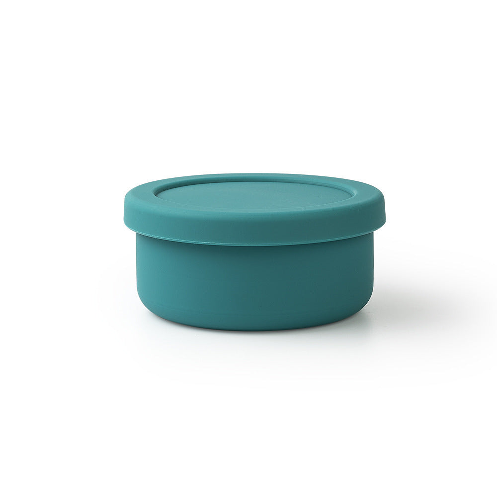 Microwaveable Foldable Silicone Sealed Lunch Box