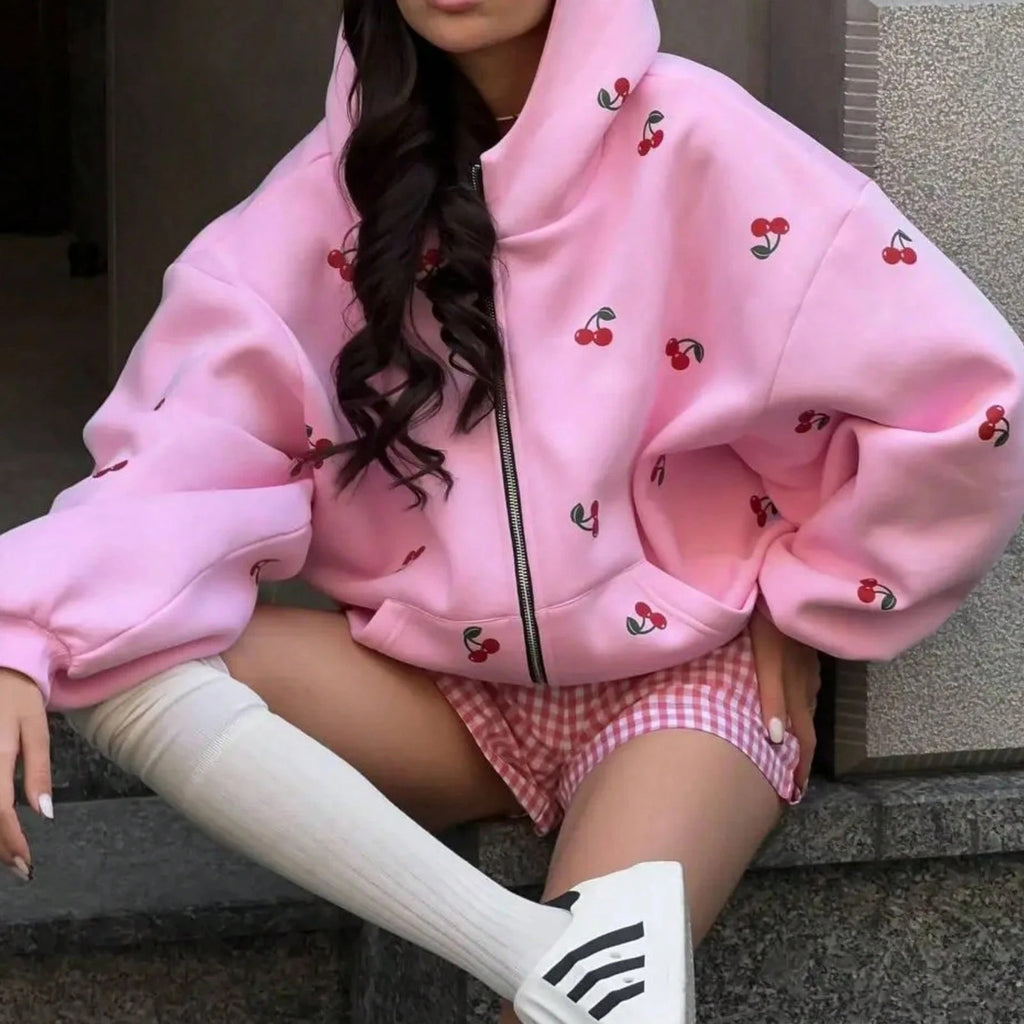 Pocket Hooded Jacket For Autumn And Winter Clothes