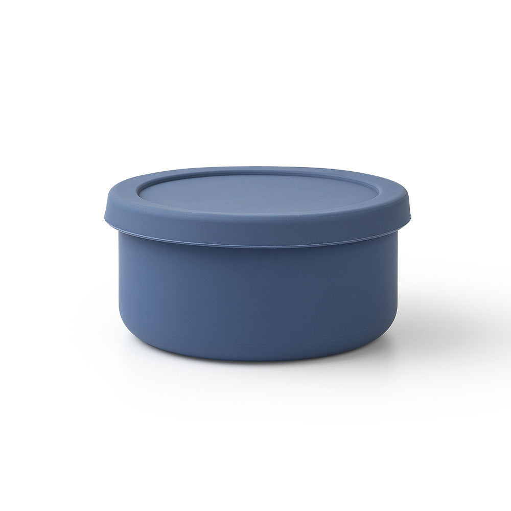 Microwaveable Foldable Silicone Sealed Lunch Box